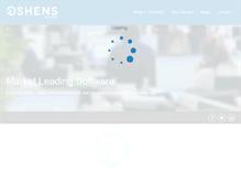 Tablet Screenshot of oshens.com